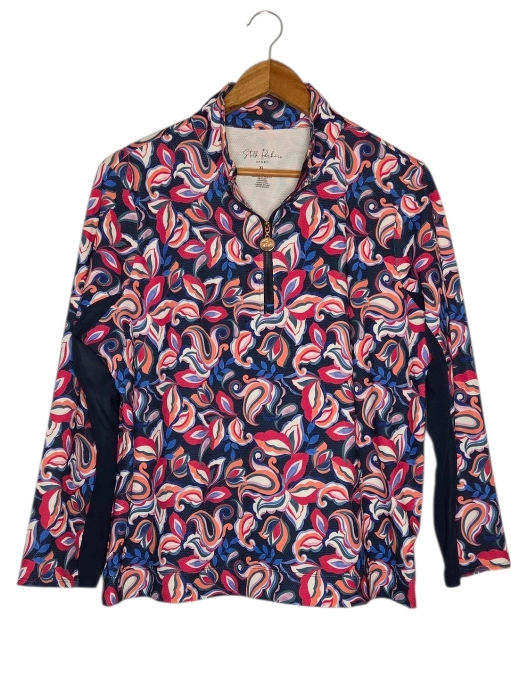 Stella Parker Long Sleeve Tennis Golf Pullover Size XL
